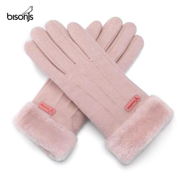 bisonjs women winter touch screen winter gloves autumn warm gloves wrist mittens driving ski windproof glove handschoenen s045, Blue;gray
bisonjs women winter touch screen winter gloves autumn warm gloves wrist mittens driving ski windproof glove handschoenen s045, Blue;gray