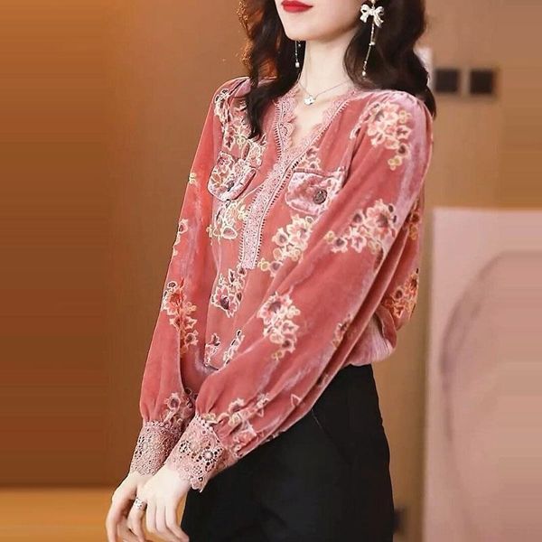 oku2a plush women's new fall shirt loose burnt flower v-neck long sleeve t- european foreign style coat t-shirt 2020 bottoming hkffz, White
oku2a plush women's new fall shirt loose burnt flower v-neck long sleeve t- european foreign style coat t-shirt 2020 bottoming hkffz, White