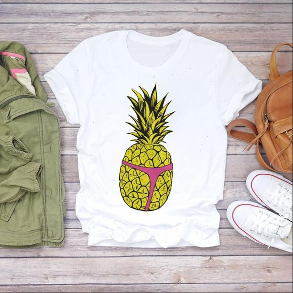 women 2021 summer pineapple funny sweet print fruit camisas shirt ladies womens t shirts t graphic female tee t shirt, White
women 2021 summer pineapple funny sweet print fruit camisas shirt ladies womens t shirts t graphic female tee t shirt, White