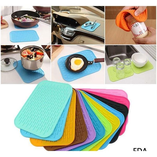 silicone insulation placemat kitchen pot holder table mat heat resistant kettle pad car phone non-slip pad thicken coaster dbc dh1255 5qorg
silicone insulation placemat kitchen pot holder table mat heat resistant kettle pad car phone non-slip pad thicken coaster dbc dh1255 5qorg