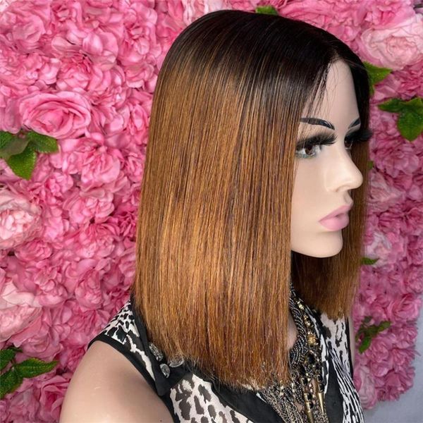 color bob wig 150% 2x6 ombre lace front human hair wigs for women #27 colored remy brazilian straight lace wig, Black;brown
color bob wig 150% 2x6 ombre lace front human hair wigs for women #27 colored remy brazilian straight lace wig, Black;brown