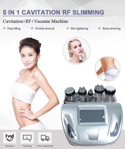 new promotion 5 in 1 ultrasonic cavitation vacuum radio frequency sixpolar rf slimming machine for spa with good result
new promotion 5 in 1 ultrasonic cavitation vacuum radio frequency sixpolar rf slimming machine for spa with good result