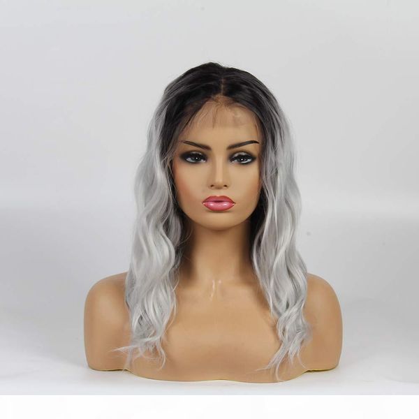 gray ombre human hair lace front wigs virgin peruvian human hair body wave glueless full lace wig two tone black gray, Black;brown
gray ombre human hair lace front wigs virgin peruvian human hair body wave glueless full lace wig two tone black gray, Black;brown