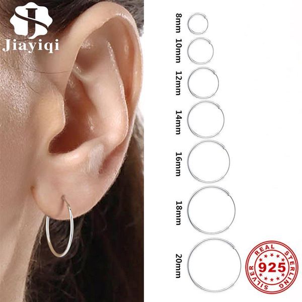 hoop & huggie simple style earrings smooth 925 sterling silver circle women girl wedding party gift trendy female fine jewelry, Golden;silver
hoop & huggie simple style earrings smooth 925 sterling silver circle women girl wedding party gift trendy female fine jewelry, Golden;silver