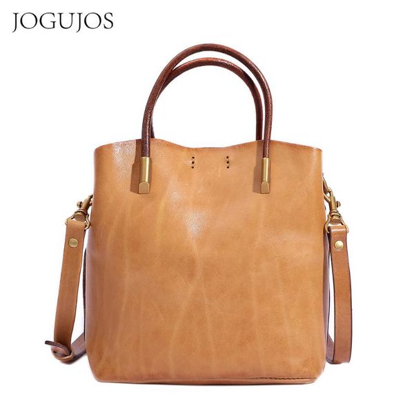 shoulder bags jogujos women luxury buckets crossbody bag real leather travel leisure handbag bolsa feminina large capacity totes 2021
shoulder bags jogujos women luxury buckets crossbody bag real leather travel leisure handbag bolsa feminina large capacity totes 2021