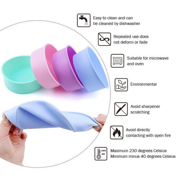 4 6 8 10 inch round cake sile cheesecake pan baking forms for pastry accessories tools food grade si qylsao
4 6 8 10 inch round cake sile cheesecake pan baking forms for pastry accessories tools food grade si qylsao