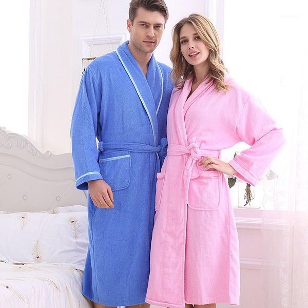 couple 100% cotton terry bathrobe lovers solid towel sleepwear men long bath robe kimono femme dressing gown bride robes1, Black;red
couple 100% cotton terry bathrobe lovers solid towel sleepwear men long bath robe kimono femme dressing gown bride robes1, Black;red