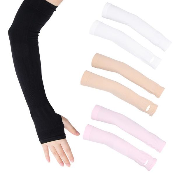 1 pair solid color summer cooling arm sleeves outdoor sport basketball running uv sun protection arm cover exposed thumb sleeves, Black;gray
1 pair solid color summer cooling arm sleeves outdoor sport basketball running uv sun protection arm cover exposed thumb sleeves, Black;gray