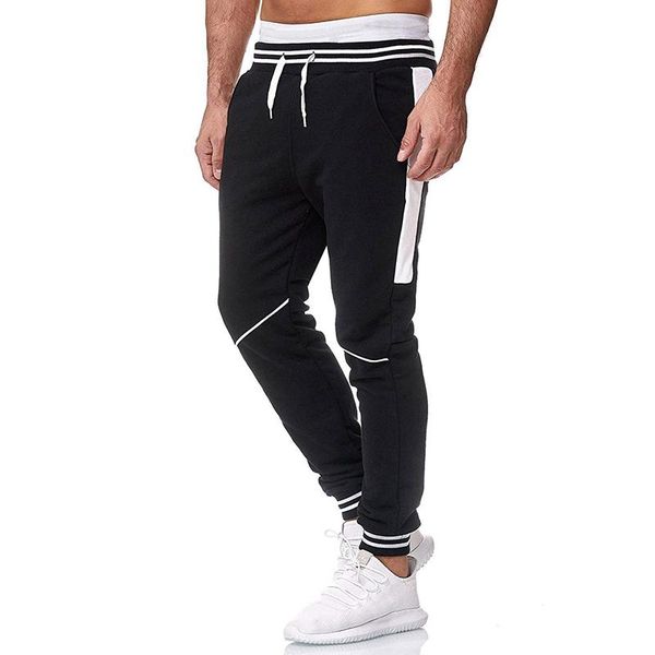 men's pants men sport legging autumn winter patchwork joggers middle waist drawstring gym male cotton sweatpants y, Black
men's pants men sport legging autumn winter patchwork joggers middle waist drawstring gym male cotton sweatpants y, Black