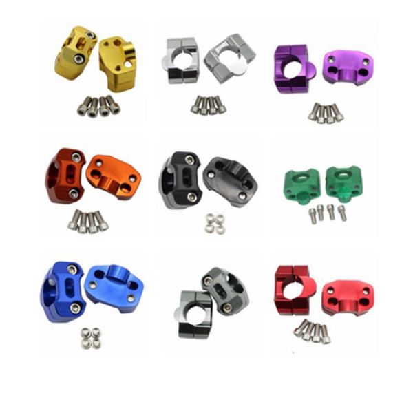 1 pair universal cnc aluminum motorcycle handlebar clamp adapter risers taper for fat 1 1/8'' 28mm handlebar moto bar clamps
1 pair universal cnc aluminum motorcycle handlebar clamp adapter risers taper for fat 1 1/8'' 28mm handlebar moto bar clamps