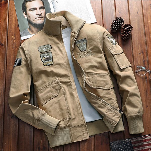 новый стиль military jacket весной и осенью тонкие мужчины равномерная свободная большого размера мыть пальто тенденция американской, Black;brown
новый стиль military jacket весной и осенью тонкие мужчины равномерная свободная большого размера мыть пальто тенденция американской, Black;brown