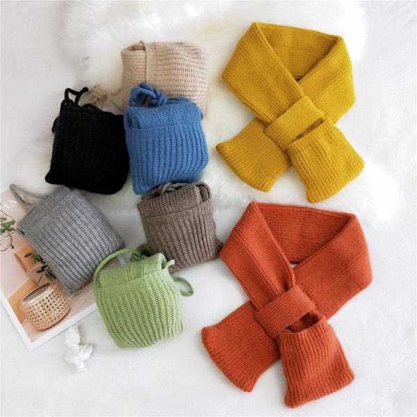 bag solid knitting wool scarf collar warm socket autumn winter fashion small scarf 2020, Blue;gray
bag solid knitting wool scarf collar warm socket autumn winter fashion small scarf 2020, Blue;gray