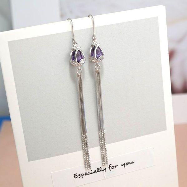 earrings s925 sterling silver new trend tulip tassel style earrings personalized long earrings 369ex
earrings s925 sterling silver new trend tulip tassel style earrings personalized long earrings 369ex