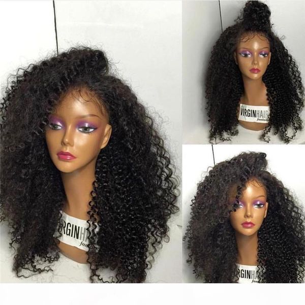 8a mongolian kinky curly lace front human hair wigs afro kinky curly wig for black women glueless afro kinky curly full lace wig, Black;brown
8a mongolian kinky curly lace front human hair wigs afro kinky curly wig for black women glueless afro kinky curly full lace wig, Black;brown