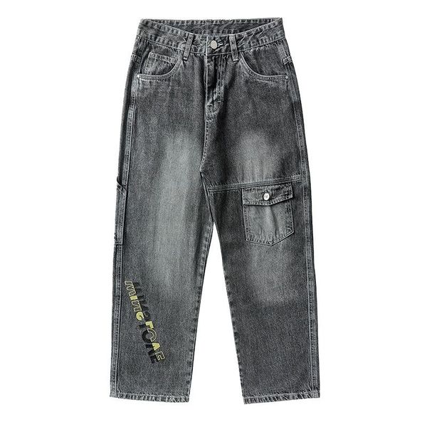 men's jeans hip hop denim men workwear pants plus size 28-42 korean fashion loose cropped street wear, Blue
men's jeans hip hop denim men workwear pants plus size 28-42 korean fashion loose cropped street wear, Blue