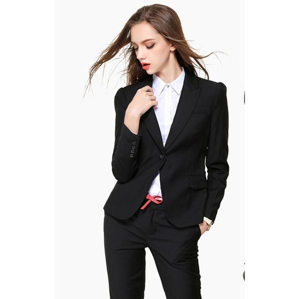 new arival women pant suits womens business suits custom made black formal jacket+pants, White
new arival women pant suits womens business suits custom made black formal jacket+pants, White