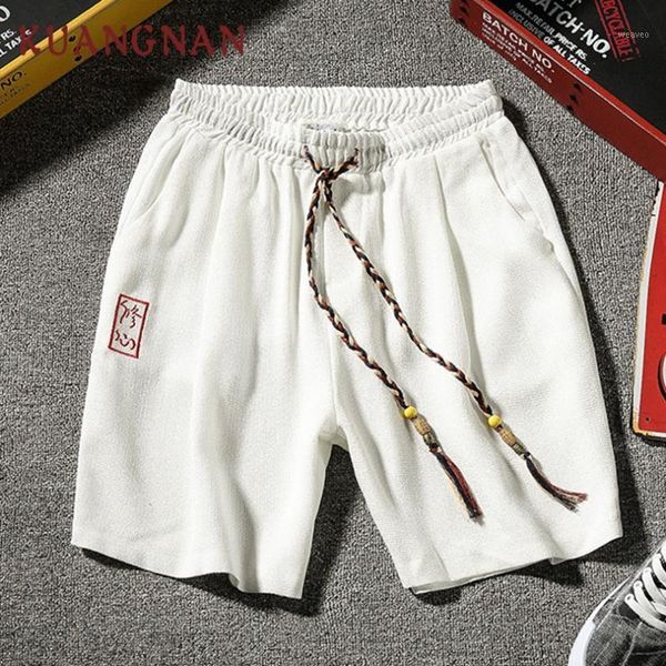 kuangnan drawstring casual summer linen shorts men streetwear mens shorts summer men cotton man 5xl 2020 new arrivals1, White;black
kuangnan drawstring casual summer linen shorts men streetwear mens shorts summer men cotton man 5xl 2020 new arrivals1, White;black