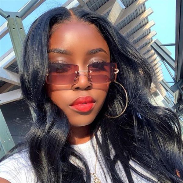 sunglasses brand small women fashion rimless rectangle sun glasses men vintage green yellow brown eyewear traveling shades, White;black
sunglasses brand small women fashion rimless rectangle sun glasses men vintage green yellow brown eyewear traveling shades, White;black