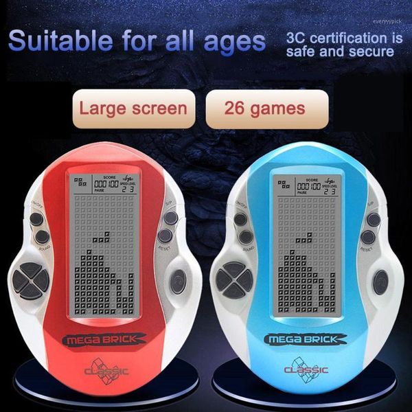 kids tetris classic childhood educational handheld game players children electronic led control direction console with 23 games1
kids tetris classic childhood educational handheld game players children electronic led control direction console with 23 games1