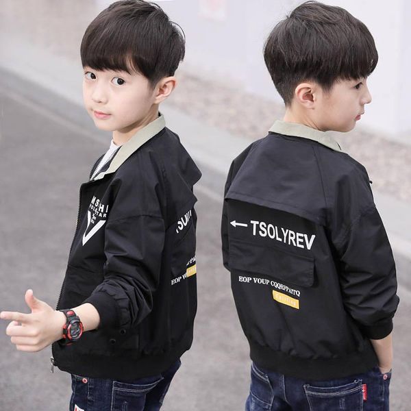 children's clothing boy spring coat 2020 new big children's foreign boy handsome spring and autumn casual jacket tide, Blue;gray
children's clothing boy spring coat 2020 new big children's foreign boy handsome spring and autumn casual jacket tide, Blue;gray