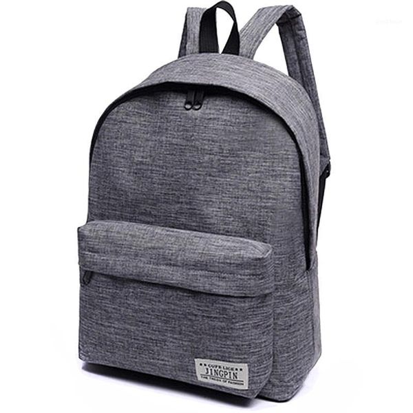 new men backpack leisure solid color canvas wear resistant simple fashion student backpack mochila drop shipping1
new men backpack leisure solid color canvas wear resistant simple fashion student backpack mochila drop shipping1
