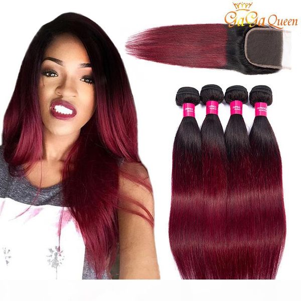 ombre 1b 99j brazilian straight hair bundles with lace closure 1b burgundy lace closure with human hair bundles new arrival, Black;brown
ombre 1b 99j brazilian straight hair bundles with lace closure 1b burgundy lace closure with human hair bundles new arrival, Black;brown