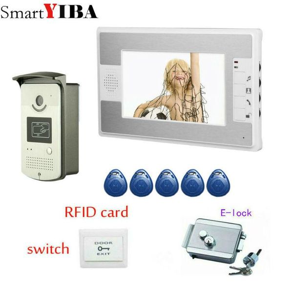 smartyiba new 7 inch color screen video doorphone speraker phone intercom system 1 monitor + 700tvl coms camera ing
smartyiba new 7 inch color screen video doorphone speraker phone intercom system 1 monitor + 700tvl coms camera ing