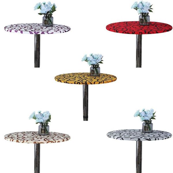 simple modern elastic table cover round printed tablecloth dining table protector for bar wedding cocktail
simple modern elastic table cover round printed tablecloth dining table protector for bar wedding cocktail