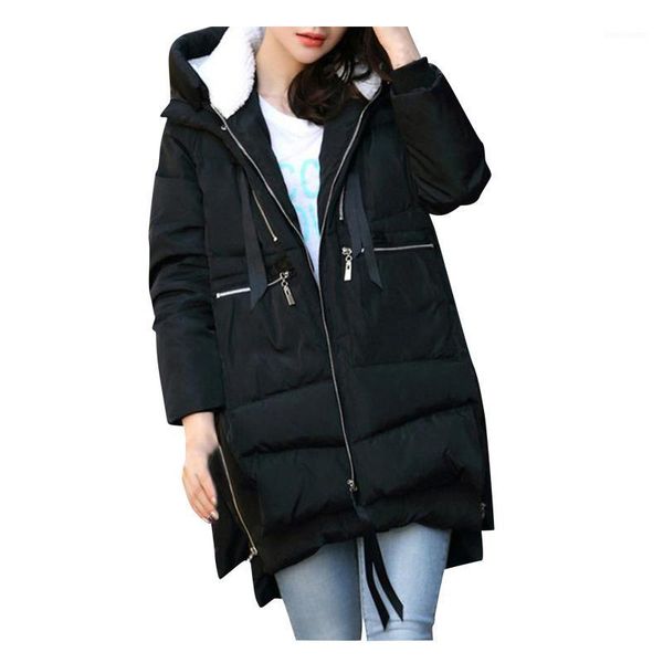 winter cotton coat plus size m-4xl zipper big pocket women solid color green outwear jackets hooded thicken coats #t2g1, Black
winter cotton coat plus size m-4xl zipper big pocket women solid color green outwear jackets hooded thicken coats #t2g1, Black