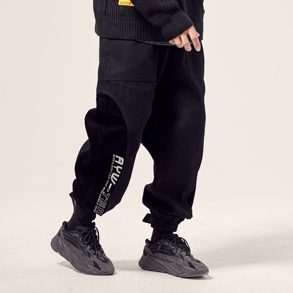 2021 new autumn winter newly fashion men jeans loose fit corduroy spliced designer casual cargo pants streetwear hip hop joggers trousers aq, Blue
2021 new autumn winter newly fashion men jeans loose fit corduroy spliced designer casual cargo pants streetwear hip hop joggers trousers aq, Blue