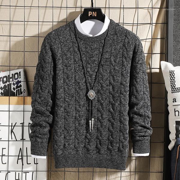 men's o-neck cotton pullover autumn winter warm solid soft spacious thick long sleeve clothes knitted casual hombre sweater1, White;black
men's o-neck cotton pullover autumn winter warm solid soft spacious thick long sleeve clothes knitted casual hombre sweater1, White;black