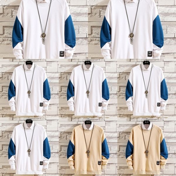 5iiae autumn young long sleeve men's round neck korean fashion students for boys and t-shirt t-shirt new sweater 0rkvq, Black
5iiae autumn young long sleeve men's round neck korean fashion students for boys and t-shirt t-shirt new sweater 0rkvq, Black