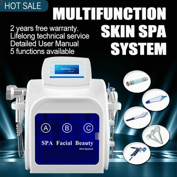5 in 1 hydra facial dermabrasion water oxygen jet peel hydra skin profession facial beauty deep cleansing rf face lifting 
5 in 1 hydra facial dermabrasion water oxygen jet peel hydra skin profession facial beauty deep cleansing rf face lifting