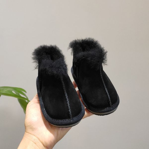 shoes girls children boys leather thick snow warm genuine real wool fur toddler kids winter boots, Black;red
shoes girls children boys leather thick snow warm genuine real wool fur toddler kids winter boots, Black;red