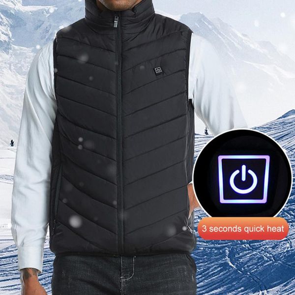 electric usb men women heating coat thermal 2 heating zones hiking vests heated vest warm winter warm, Gray;blue
electric usb men women heating coat thermal 2 heating zones hiking vests heated vest warm winter warm, Gray;blue
