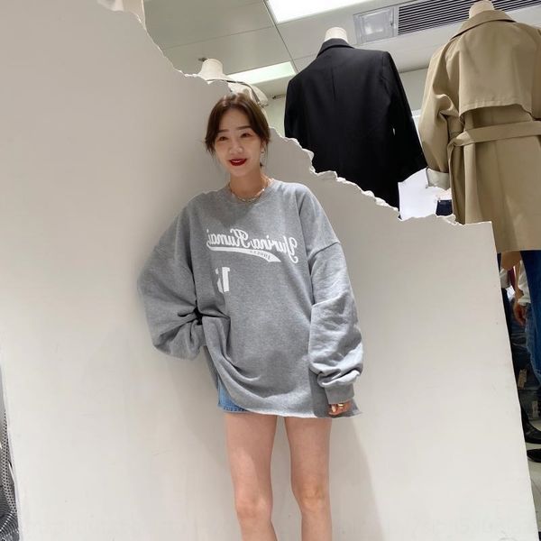 korea autumn 2020 long sleeve casual t-shirt sweater loose t-shirt letter printed sweater women xg00h, Black
korea autumn 2020 long sleeve casual t-shirt sweater loose t-shirt letter printed sweater women xg00h, Black