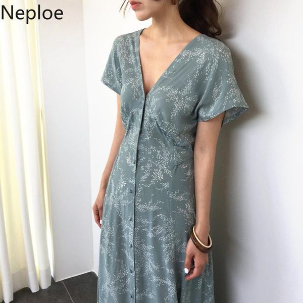 casual dresses neploe korean elegnat floral long dress single breasted v-neck short sleeve vestido femme bandage slim waist maxi 4a7851, Black;gray
casual dresses neploe korean elegnat floral long dress single breasted v-neck short sleeve vestido femme bandage slim waist maxi 4a7851, Black;gray