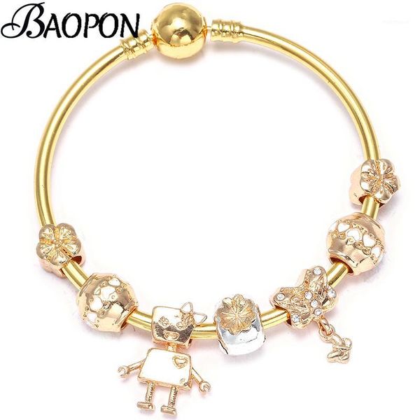 charm bracelets drop silver enamel butterfly bracelet heart of cute robot fine & bangle fashion jewelry gift pulseras1, Golden;silver
charm bracelets drop silver enamel butterfly bracelet heart of cute robot fine & bangle fashion jewelry gift pulseras1, Golden;silver