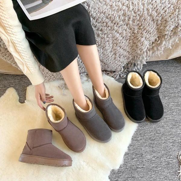 australië vrouwen snowboots 100% echt leer enkellaars warme winter laarzen vrouw schoenen grote maat 36-40, Black
australië vrouwen snowboots 100% echt leer enkellaars warme winter laarzen vrouw schoenen grote maat 36-40, Black
