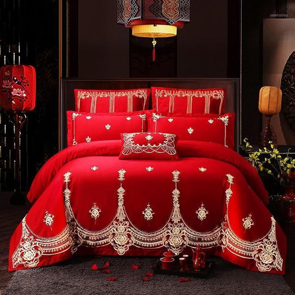golden embroidery 60s cotton luxury wedding princess bedding set duvet cover bed sheet linen pillowcases bedclothes home textile1
golden embroidery 60s cotton luxury wedding princess bedding set duvet cover bed sheet linen pillowcases bedclothes home textile1
