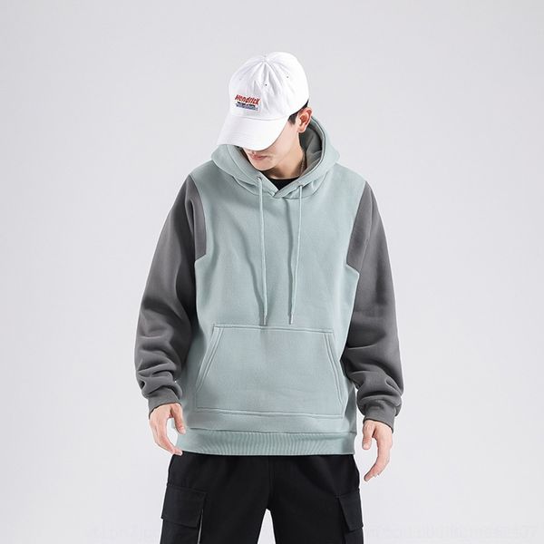 z0grf 2020 корейских осенью мужской sweatersplicing капюшона молодежь свободно два рукава поддельных моды верхней долго корейская 2020 осени, Black
z0grf 2020 корейских осенью мужской sweatersplicing капюшона молодежь свободно два рукава поддельных моды верхней долго корейская 2020 осени, Black