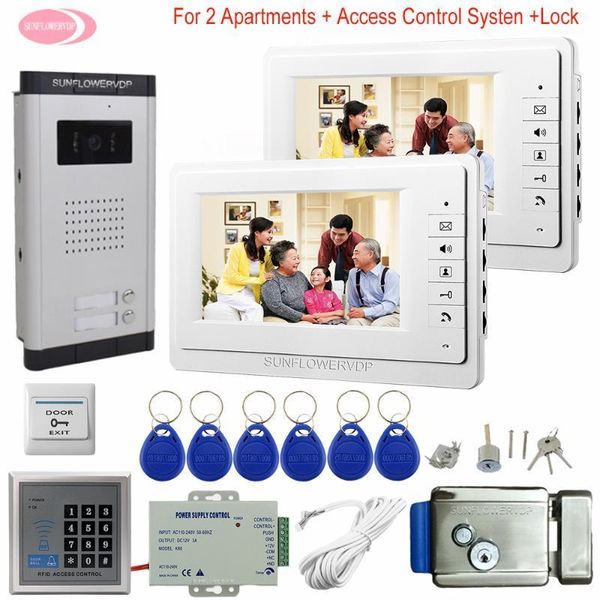 7inch video intercom with electronic control lock access control video intercom for a private house outdoor waterproof doorbell1
7inch video intercom with electronic control lock access control video intercom for a private house outdoor waterproof doorbell1