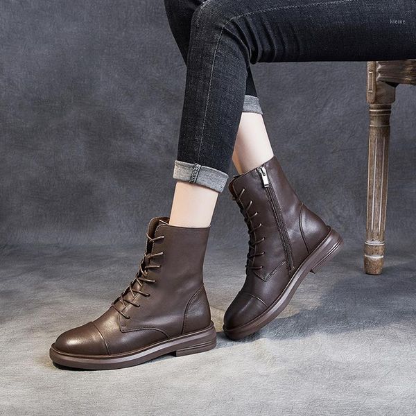 boots women british style fall 2020 new leather lace up motorcycle short boots side zipper casual high shoes1, Black
boots women british style fall 2020 new leather lace up motorcycle short boots side zipper casual high shoes1, Black