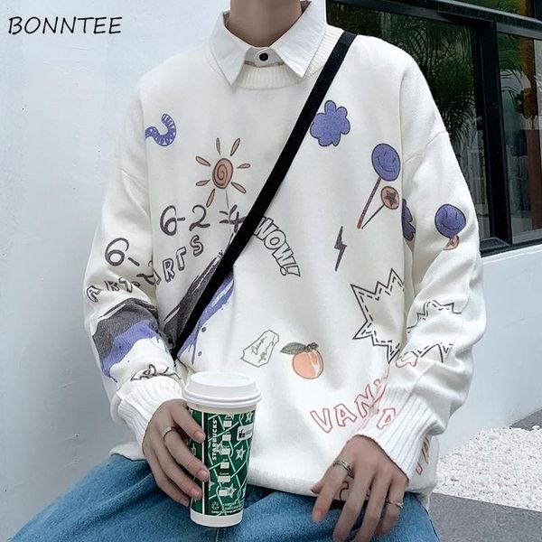 pullovers men cartoon-printed japan-style students harajuku oversize leisure fashion knitted sweaters all-match street-wear chic, White;black
pullovers men cartoon-printed japan-style students harajuku oversize leisure fashion knitted sweaters all-match street-wear chic, White;black
