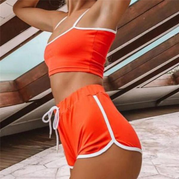 women's yoga sports set solid color long-sleeved and shorts strip patchwork yoga set sportswear accessories, White;red
women's yoga sports set solid color long-sleeved and shorts strip patchwork yoga set sportswear accessories, White;red