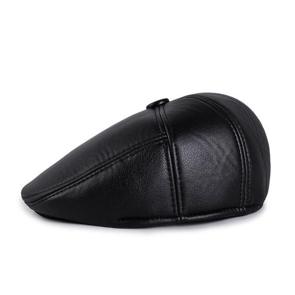 men's winter hat thicker warm artificial leather berets with ears snapback fashion tongue cap male bone dad's hats wmtrkh yyysport, Black;white
men's winter hat thicker warm artificial leather berets with ears snapback fashion tongue cap male bone dad's hats wmtrkh yyysport, Black;white