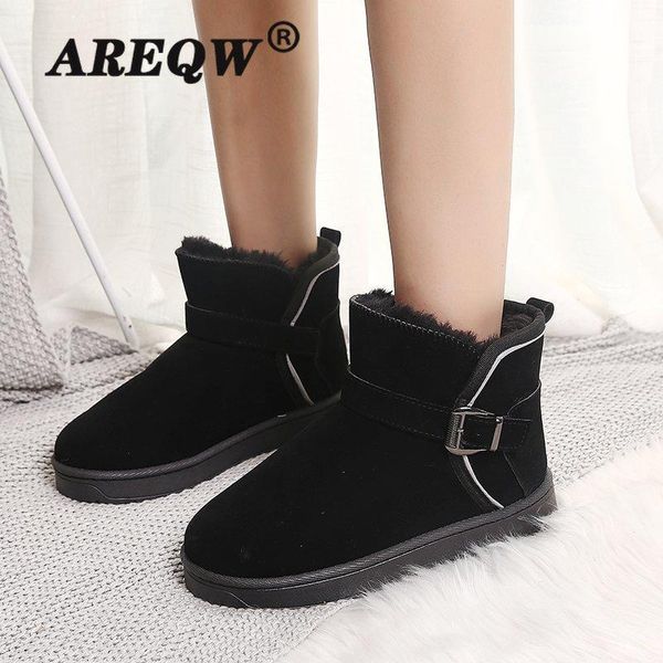 areqw snow boots warm furry plush women causal comfortable boot flat platform woman waterproof lace up female footwear plus size, Black
areqw snow boots warm furry plush women causal comfortable boot flat platform woman waterproof lace up female footwear plus size, Black