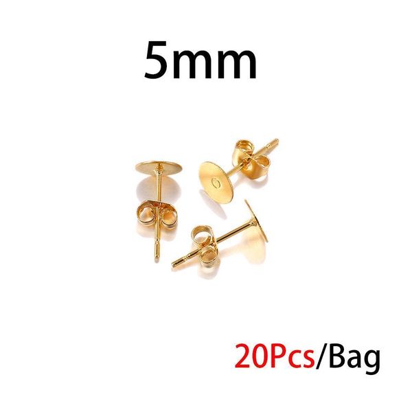 20pcs lot 5 6 8 10 12mm gold stainless steel stud earring back spacer with earring plug findings for diy jewelry making h qylkca, White
20pcs lot 5 6 8 10 12mm gold stainless steel stud earring back spacer with earring plug findings for diy jewelry making h qylkca, White