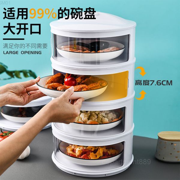 table leftovers storage box household cover artifact multi-layer folding fly proof, heat preservation, fresh keeping and dust-proof
table leftovers storage box household cover artifact multi-layer folding fly proof, heat preservation, fresh keeping and dust-proof