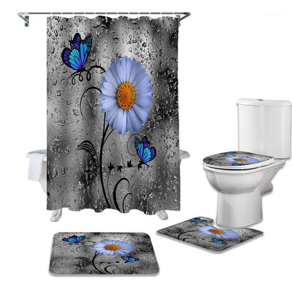 shower curtains small daisy flower butterfly glass drops curtain sets non-slip rugs toilet lid cover and bath mat bathroom set1
shower curtains small daisy flower butterfly glass drops curtain sets non-slip rugs toilet lid cover and bath mat bathroom set1